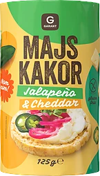 Jalapeno & Cheddar Majskakor