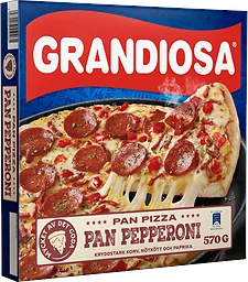 Pan pizza pepperoni
