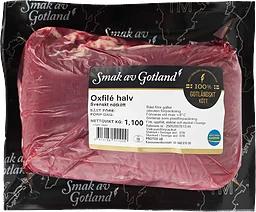 Oxfilé halv