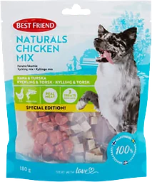 Hundsnacks Naturals kyckling mix