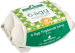 Ägg M/L Frigående 6-pack