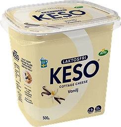 Laktosfri Keso Cottage Cheese Vanilj 2,9%