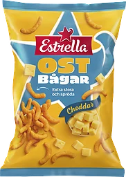 Ostbågar Cheddar Extra Stora