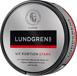 Vit Portion Stark Portionssnus
