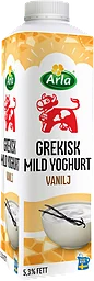 Mild Grekisk Yoghurt Vanilj 5,3%