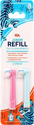 Eltandborste Junior Refill 2-p