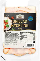 Kyckling Grillad Tunna skivor
