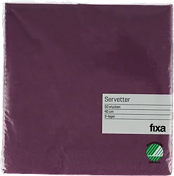 Servett Lila 40Cm
