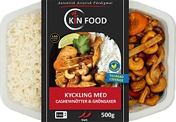 Kyckling Cashewnötter Grönsaker