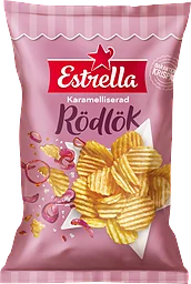 Chips Karamelliserad Rödlök