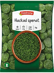 Hackad spenat
