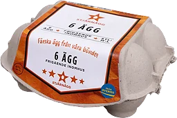 Hushållsägg 6-p
