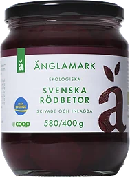 Rödbetor skivade