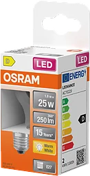 LED Klot E27 250lm(25W)