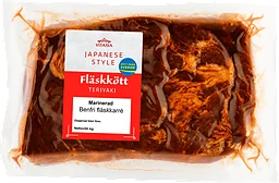 Karré i skivor Teriyaki