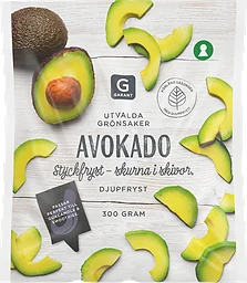 Avokado Skivor Fryst