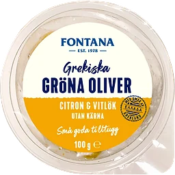 Oliver Grekiska Gröna Citron Vitlök