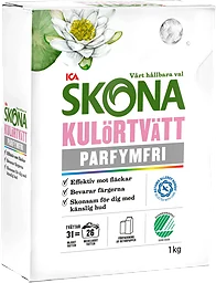 Tvättmedel Kulörtvätt Parfymfri Miljömärkt
