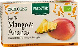 Svart te Mango & ananas 16-pack Eko