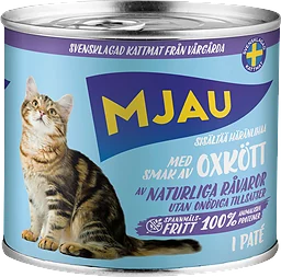 Oxkött Paté Kattmat Våt