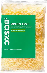 Hårdost Riven ost