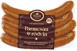 Parmesan & Rödvinskorv