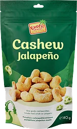 Cashewnötter Jalapeno