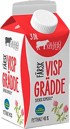 Vispgrädde Färsk 40%
