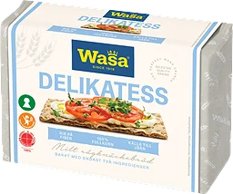 Delikatess Rågknäckebröd