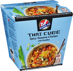 Spicy Sesame Chicken Thai Cube