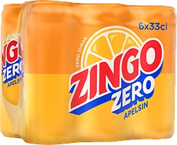 Apelsin Zero Läsk, Burk