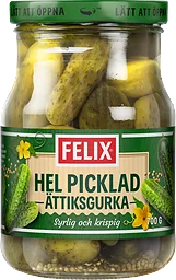 Ättiksgurka Hel 700g