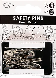 Säkerhetsnålar 20-pack