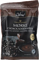 Chokladknapp Mörk