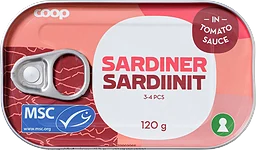 Sardiner i tomatsås