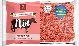 Nötfärs 12% Sverige