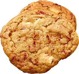 Cookie Hallon Vit Choklad