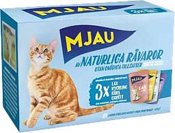 Naturliga Mult Lax Kyckling Räka Ox