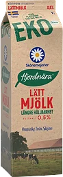 Lättmjölk lång hållbarhet Ekologisk Skånemejerier Hjordnära
