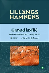 Laxfilé Gravad Skivad Lillängshamnen