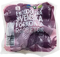 Rödbetor Förkokta Eko Klass 1