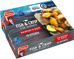 Fish Nuggets Fish & Crisp 10-p