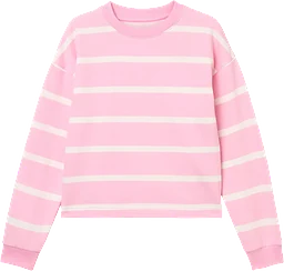 Tröja Selma rosa/vit 86/92