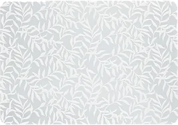 Tablett Plast Löv Vit 30x43cm