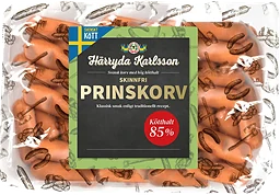 Prinskorv 85% Kötthalt