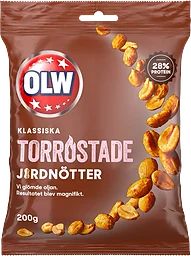 Jordnötter Torrostade