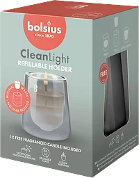 Glaslykta med Doftljus