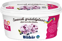 Blåbär Glass