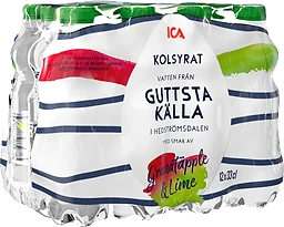 Vatten Granatäpple Lime 33cl 12-p