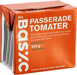 Passerade Tomater